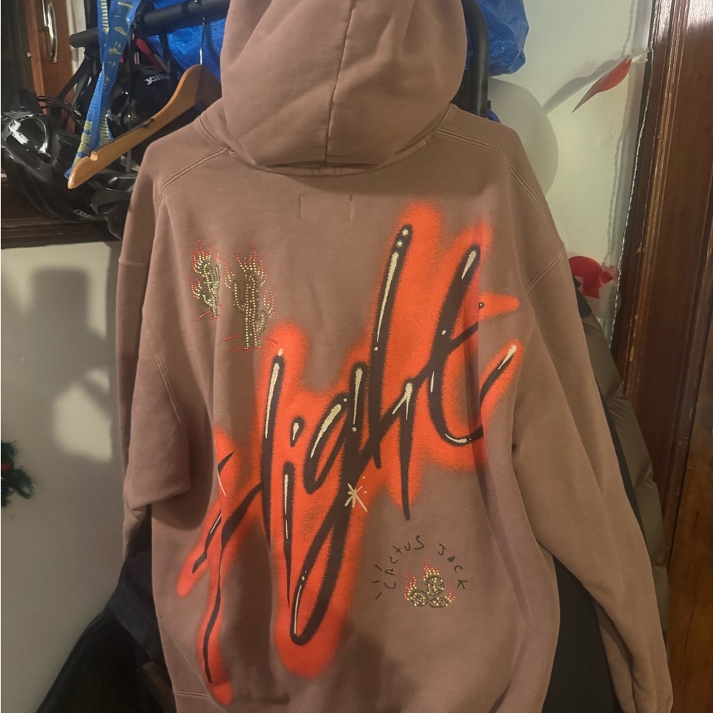 Air Jordan x Travis Scott Hoodie 2022 “Archaeo Brown” - Picture 2 of 8